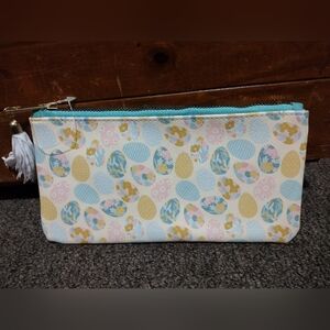 Easter Pattern Cosmetic Bag 10"